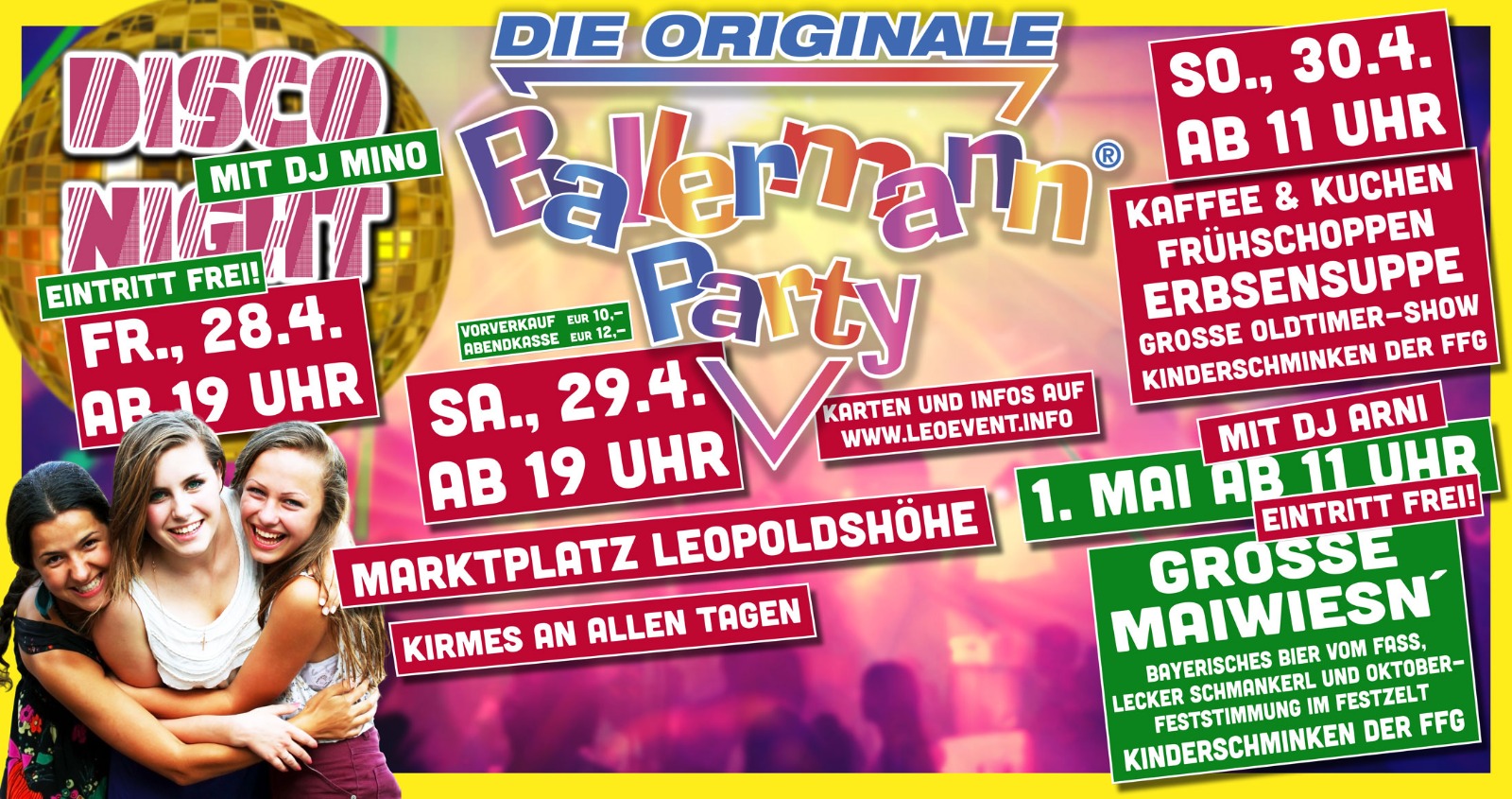 Zum Abfeiern: Die Originale Ballermann Party In Leopoldshöhe
