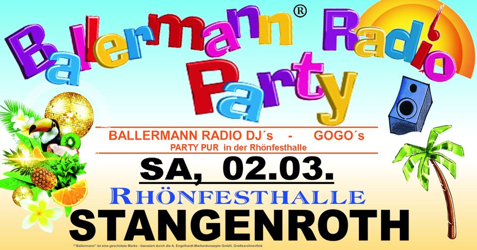 Hier Geht`s Ab! Die Ballermann Radio Party In Stangenroth